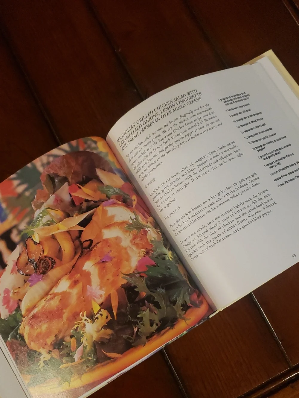 Magnolia Cookbook- Uptown Down South Southern Cruisine By Donald Barickman